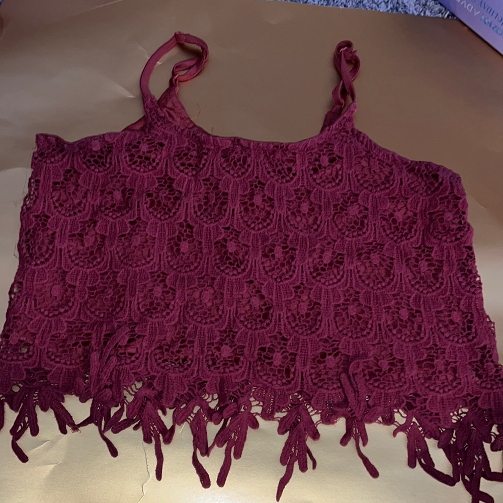 Mesh Crop Top